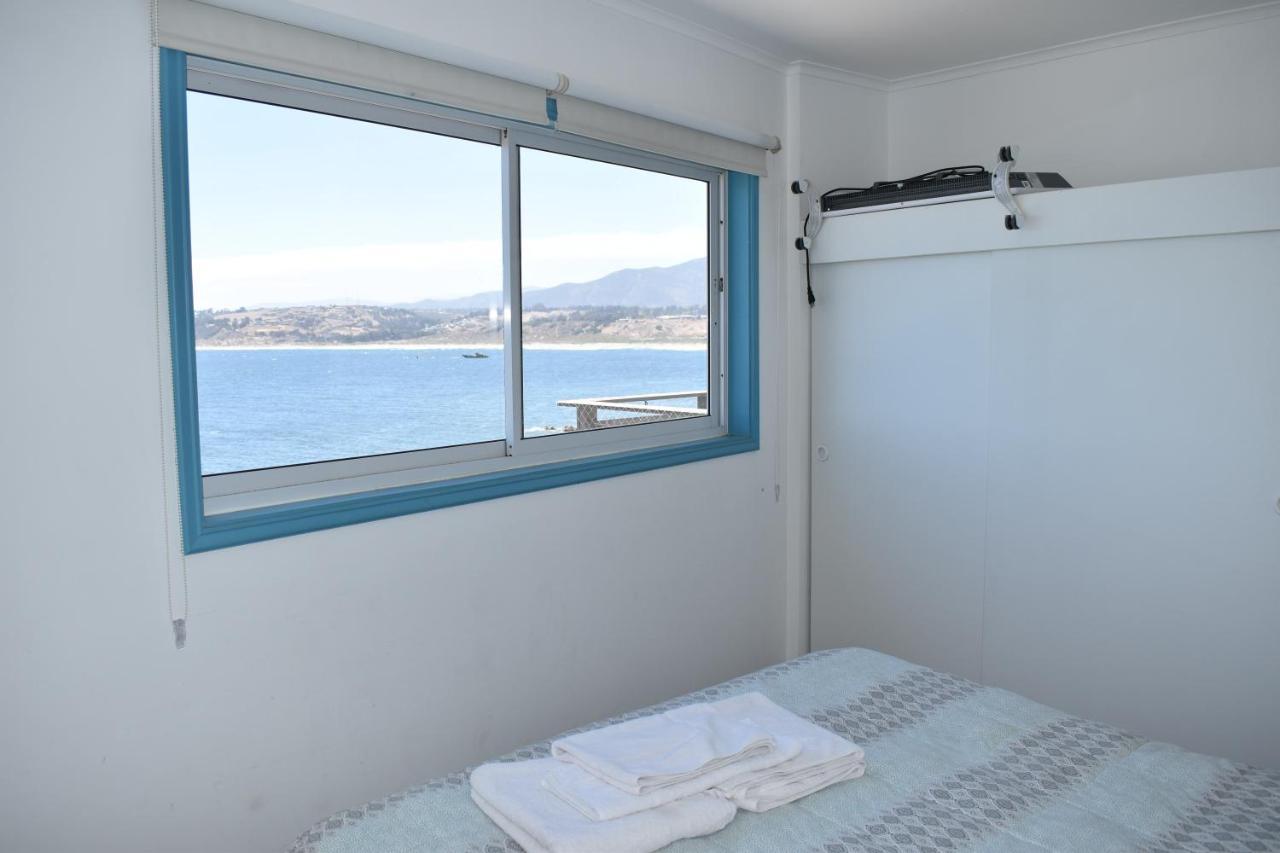 Bahía Luz Hostal Concón Exterior foto